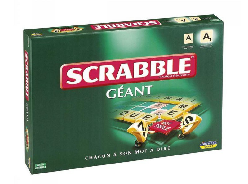 Scrabble Geant Piece Bois