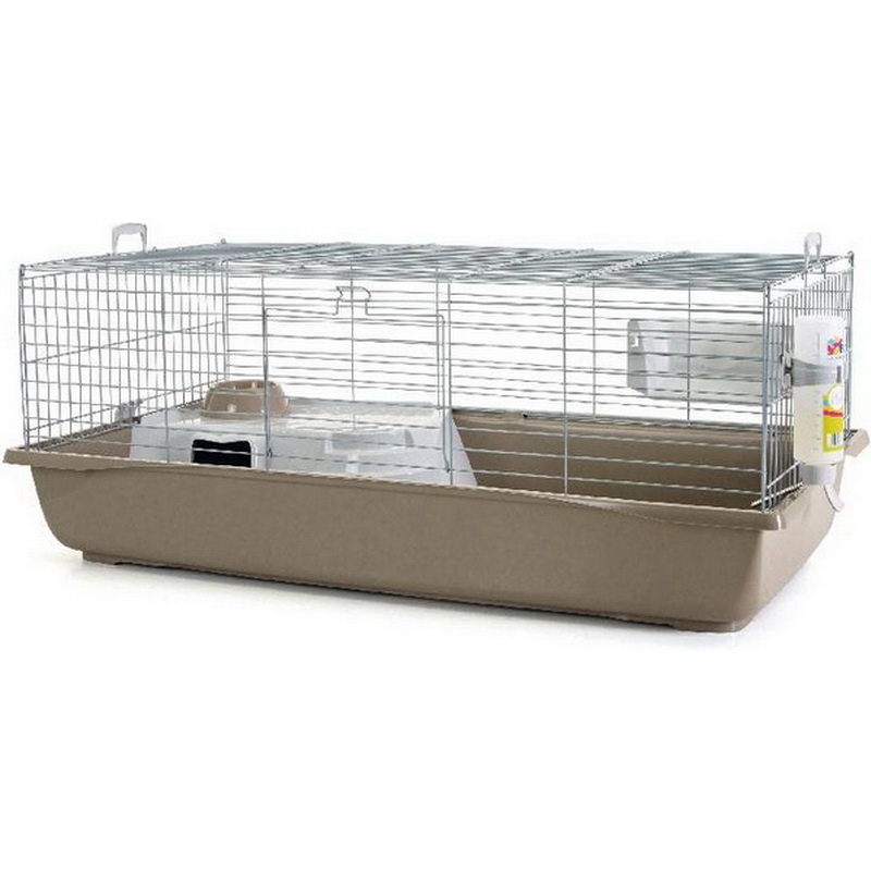 Cage nero 4 de luxe, avec accessoires