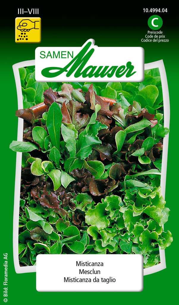 Salade à tondre mesclun