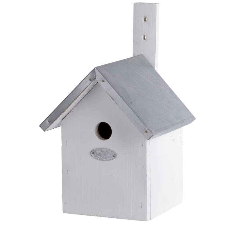 Nichoir mesange bleu - blanc