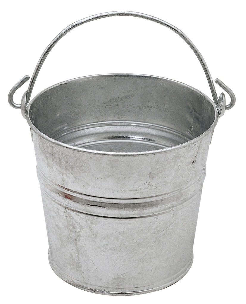 Seau à cendres galvanisé 7.5 litres