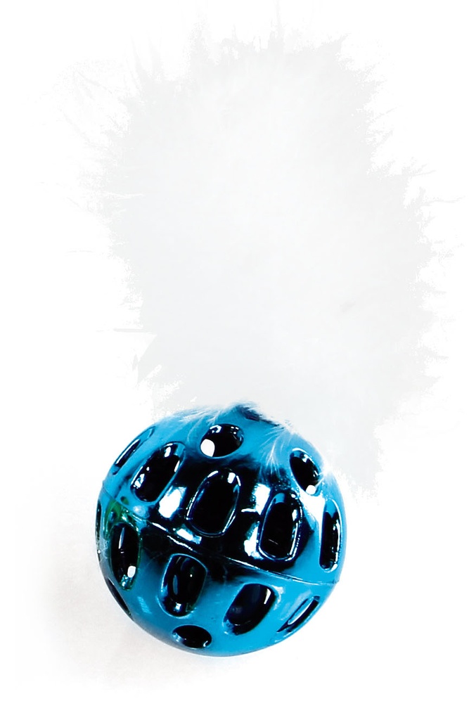 swisspet Jouet p.chats Gili D=45mm bleu