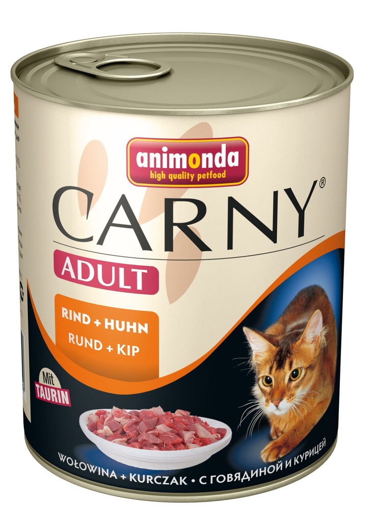 CARNY boeuf+poulet 800g