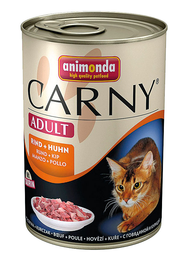 CARNY adulte boeuf + poulet 400g +