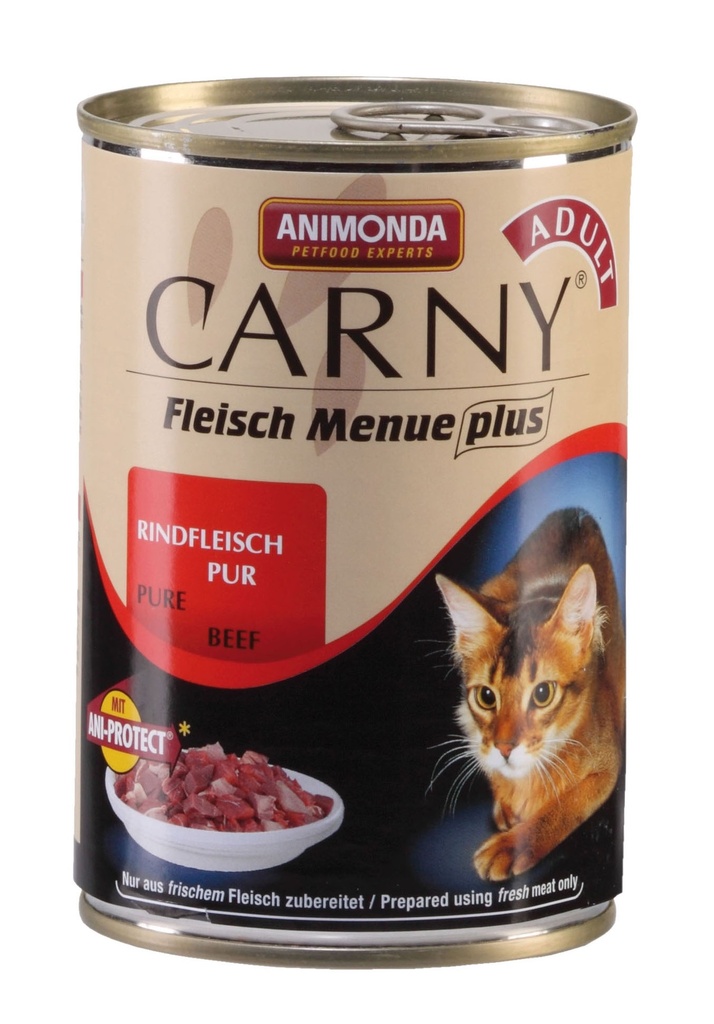 CARNY adulte viande de boeuf pure 400g+