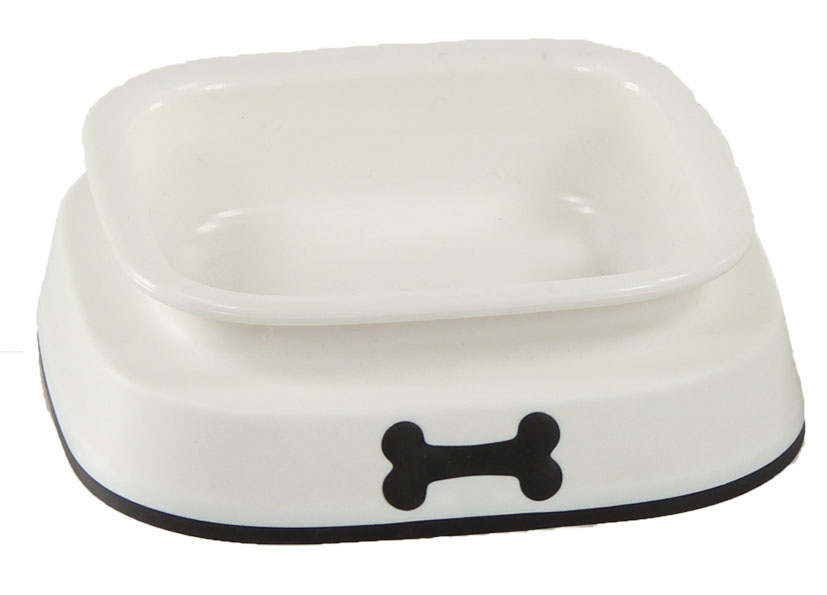 swisspet Godet p.chien Boney 550ml blanc