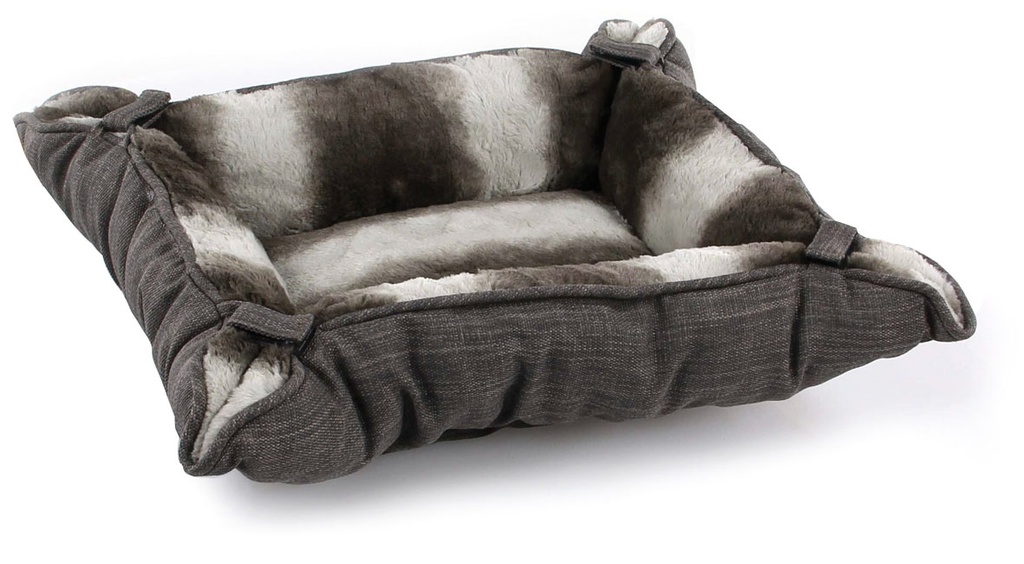 Lit pour chiens et chats Kasan. gris