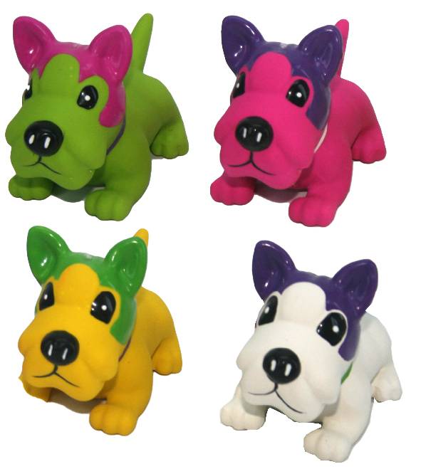 Jouet Chiens en latex, 12,5 cm