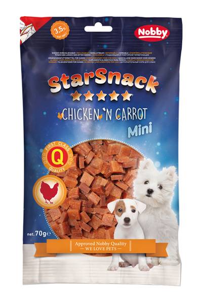 StarSnack Chicken 'n Carrot, 70 g