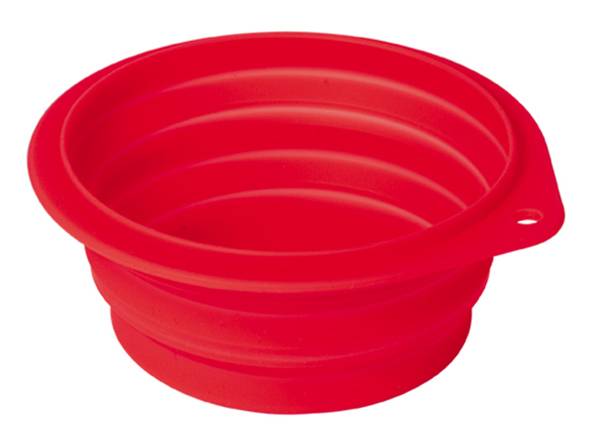 Gamelle voyage, silicone  Ø 13 cm/500 ml