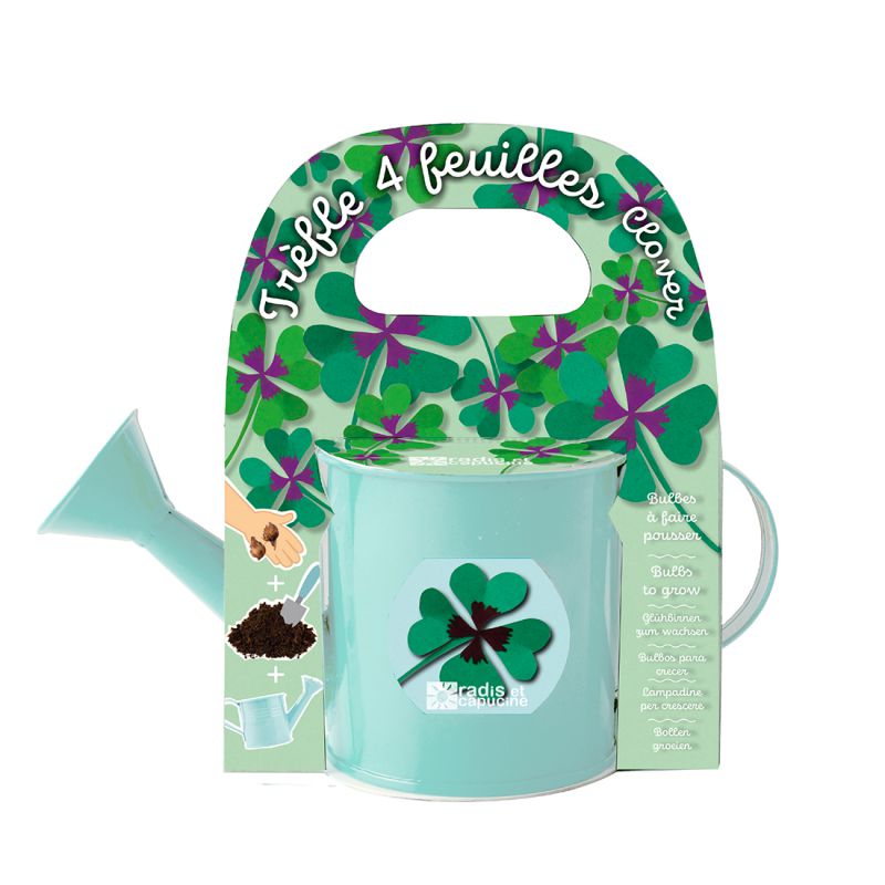 Arrosoir 9cm Trèfle Bleu NEW