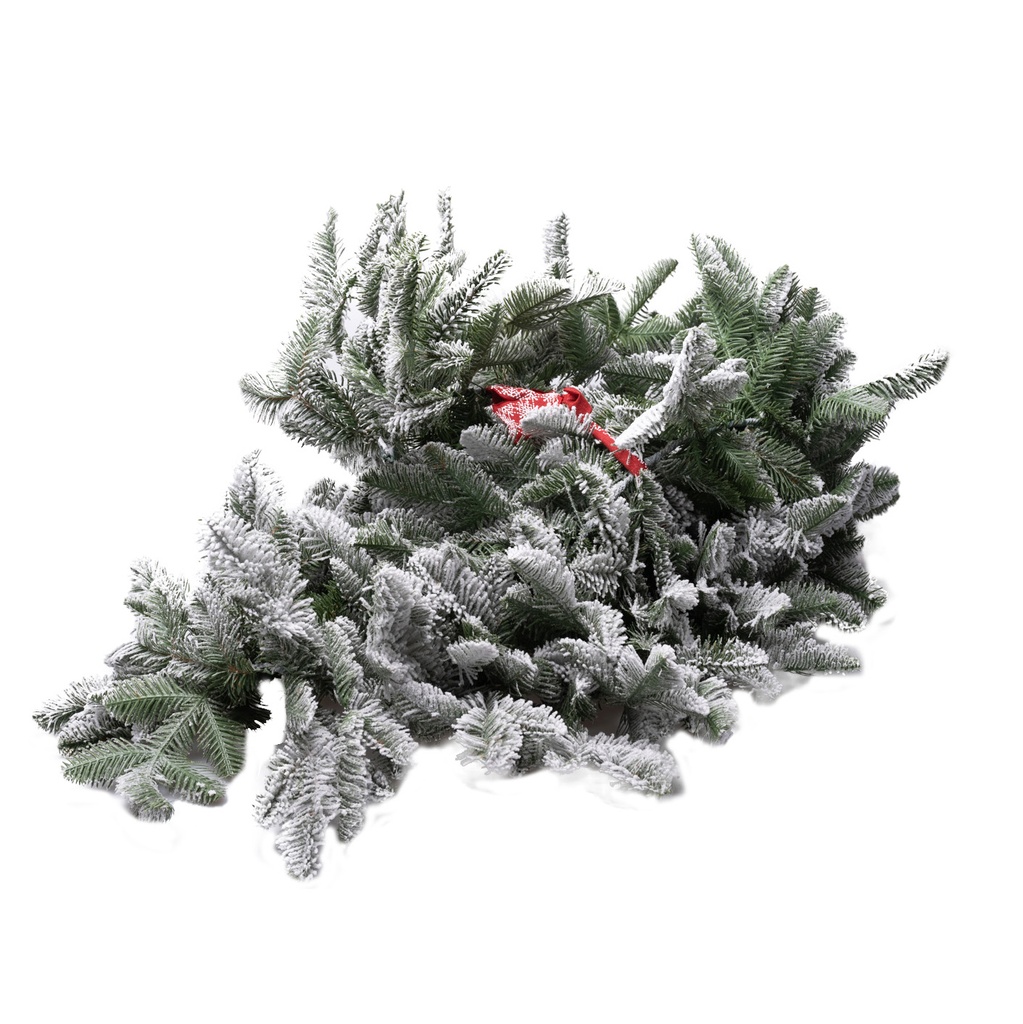 Guirlande sapin Zermatt enneigée