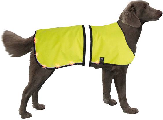 LED Gilet de sécurité S + bande réfl.