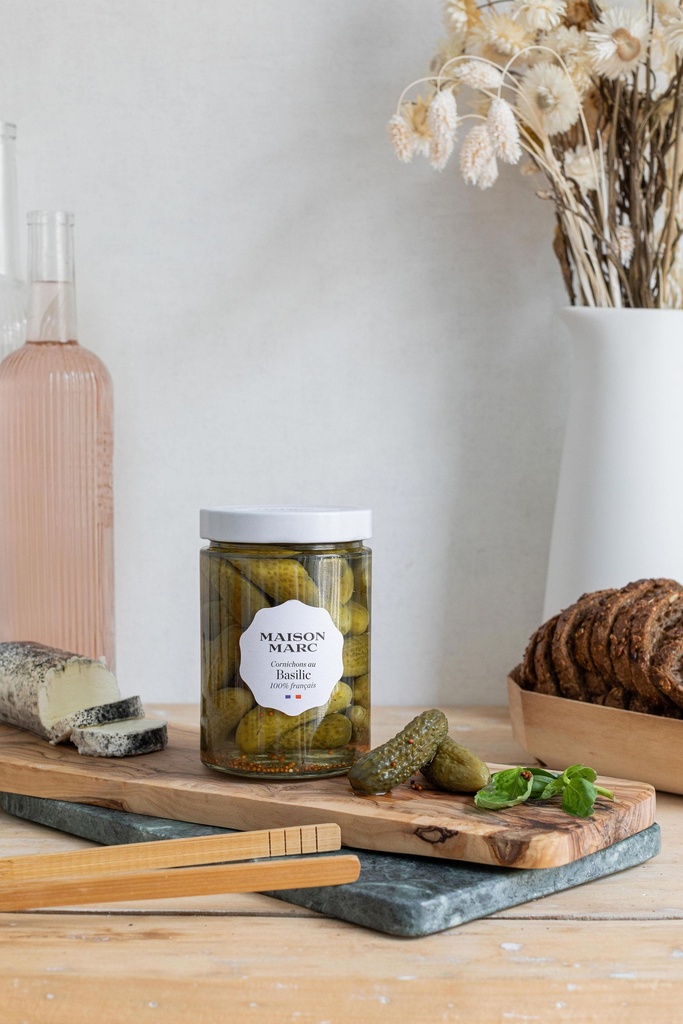 Cornichons au Basilic 310g