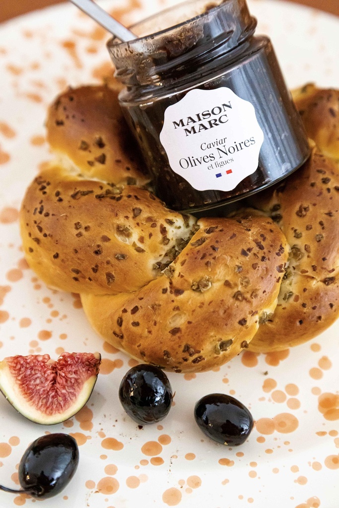 Caviar d'olives noires et figues 120g