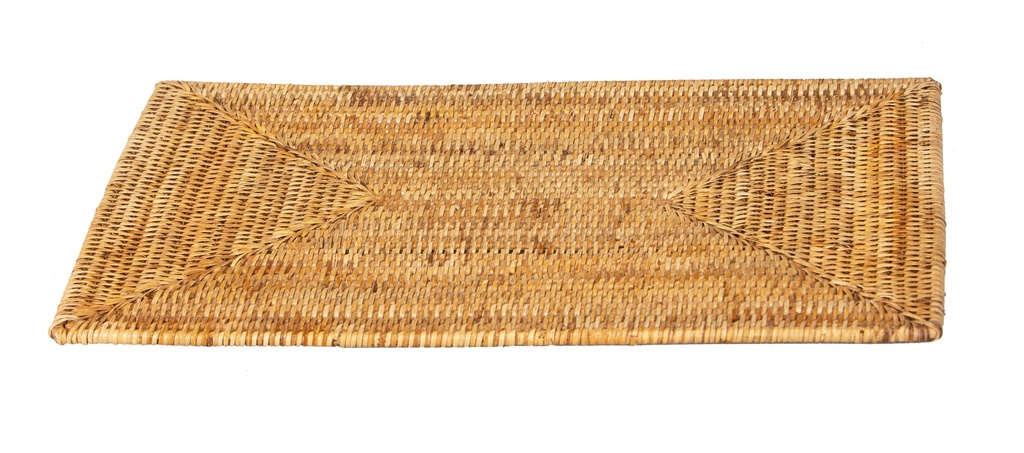 Set de table rectangulaire rotin chic