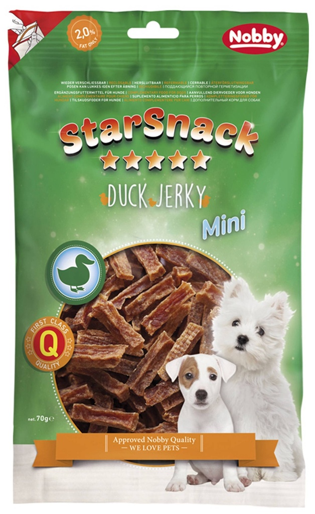 StarSnack MINI Duck Jerky, 70 g