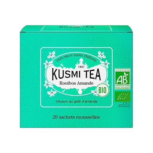 Rooibos Amande Bio - Etui 20 sachets mousseline - 40gr net