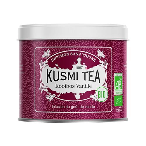 Rooibos Vanille Bio - Boîte métal 100gr