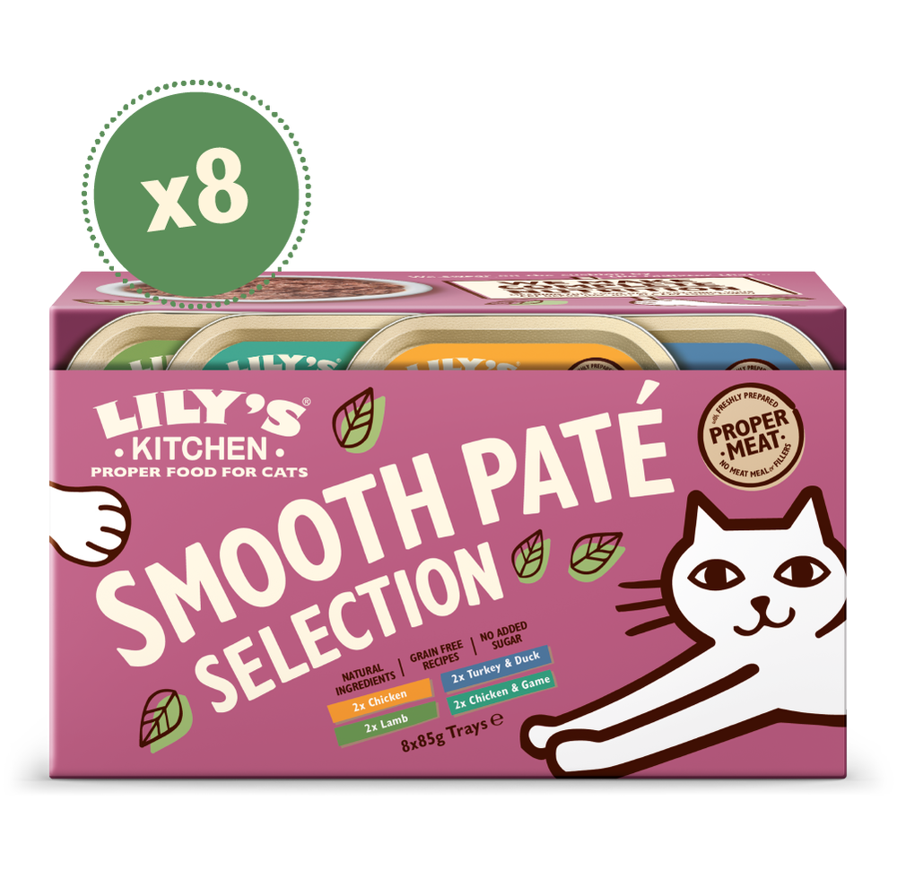 Lily's cat Adult Smooth Paté Selection 8x85g