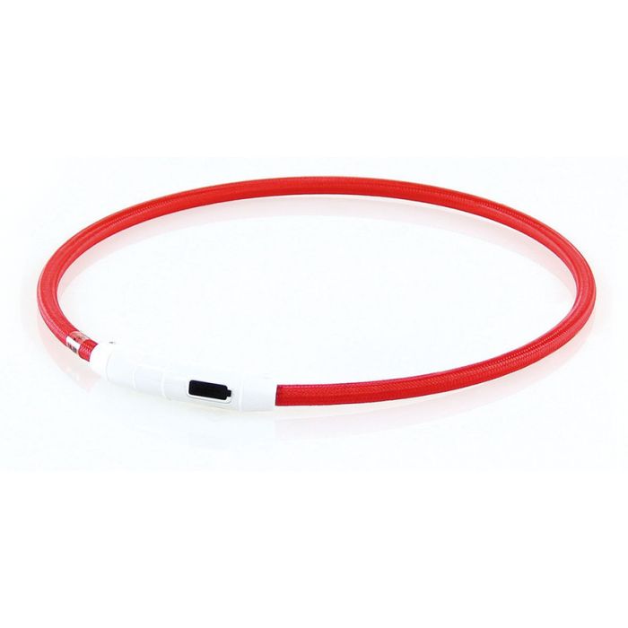 Collier lumineux Plus D=7mm rouge