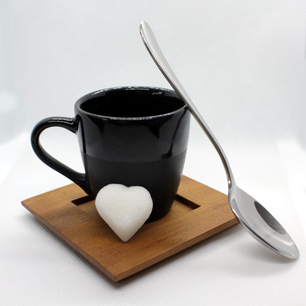 Réglette de 10 cœurs blancs et colorés