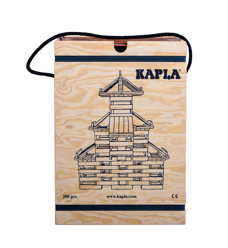 Kapla mallette en bois à 280 pcs.