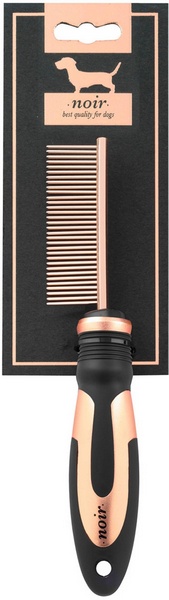 NOIR Peigne démêlant fin 22 x 5 cm