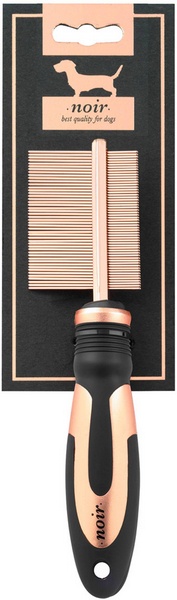 NOIR Peigne double gros et fin 5,5 x10cm