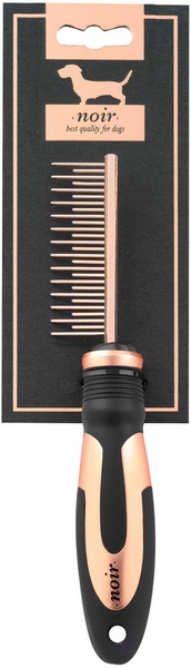 NOIR Peigne pour sous-poils  22,5 x 5 cm