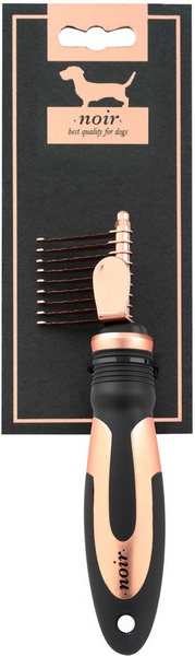 NOIR Peigne à défeutrer S 17,5 x 5,5 cm