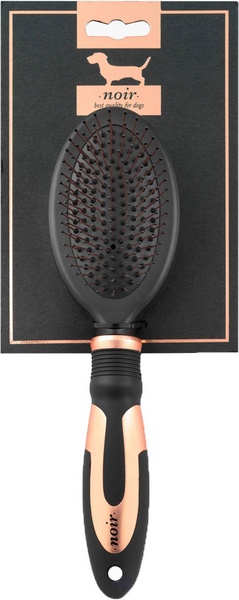 NOIR Metal brosse Pins L 23 x 6,5 cm