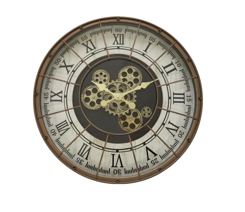 HORLOGE MECANISME METAL BRONZE RIVETS H312C48-0
