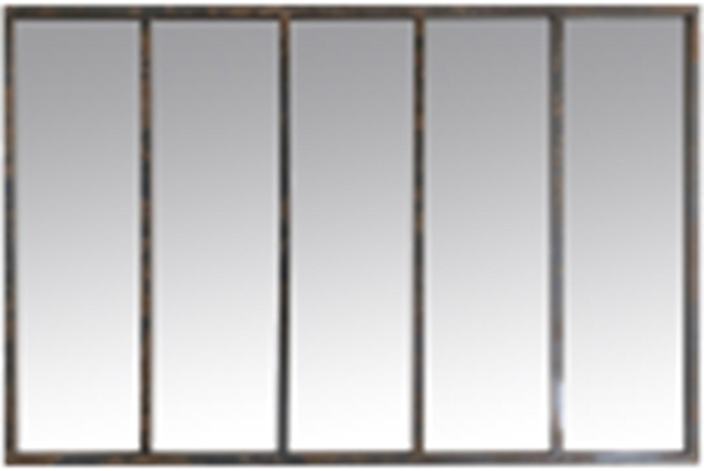 MIROIR JARDIN ROUILLE GP597RT137-0