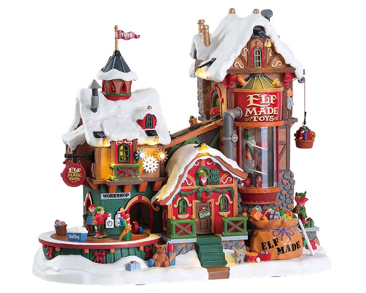 Elf made toy factory