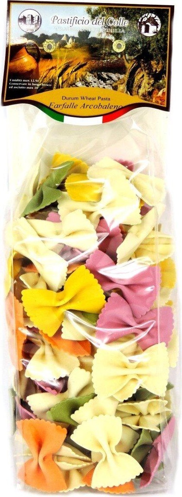 Pâtes Farfalle arcobaleno 500gr