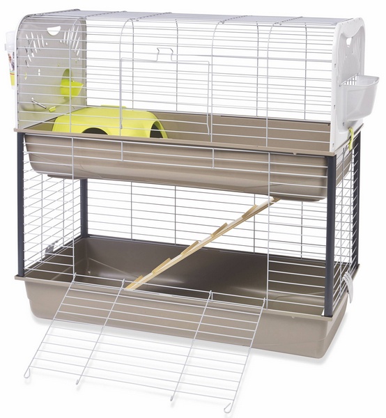 Cage  Caesar 3 Double Knock Down  2 étages