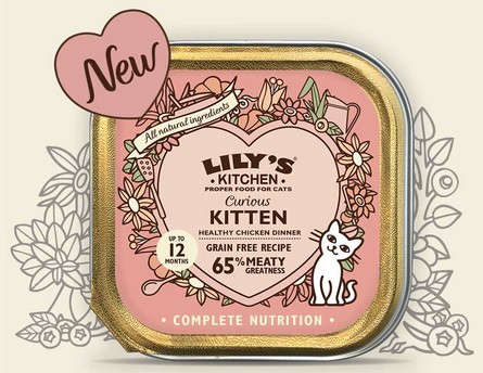 Lily's cat Kitten Chicken Smooth paté  85g