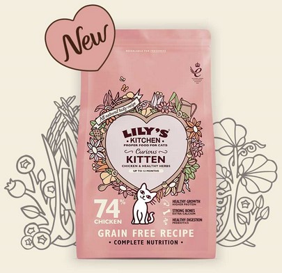 Lily's cat Kitten Curious Chicken 800g