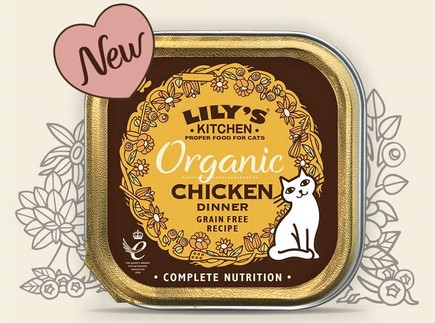 Lily's cat Adult Organic Chicken Dinner 85g