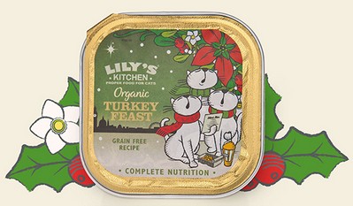 Lily's cat Adult Organic Turkey Dinner 85g