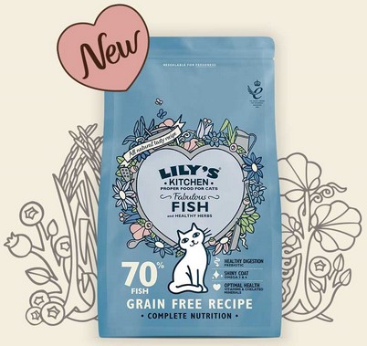 Lily's cat Fabulous Fish 800g
