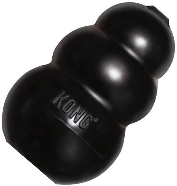 Kong Extreme M, Ø 6 x 9 cm, noir, 100 g