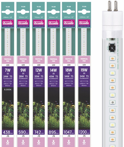 Tropical Pro LED T5, 7 W, 43.8 cm