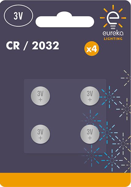 CR2032 3V Button Cell Blister-4