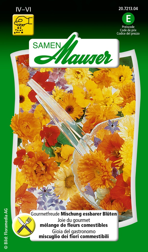 Joie du gourmet mélange fleur comestible