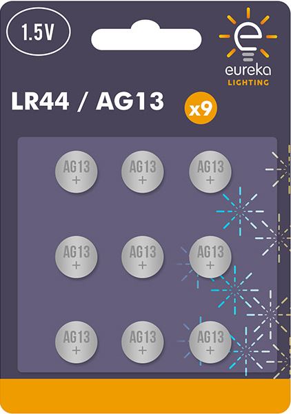 LR44 1.5V Alkaline Battery Blister-9