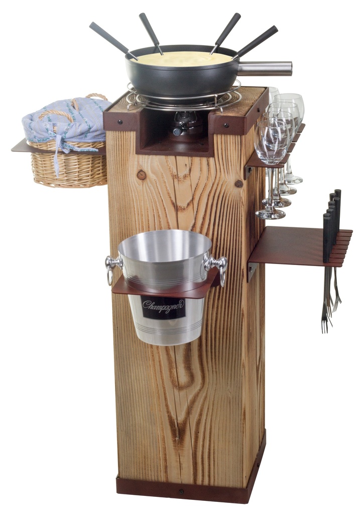 Bar à fondue Nature 17pièces