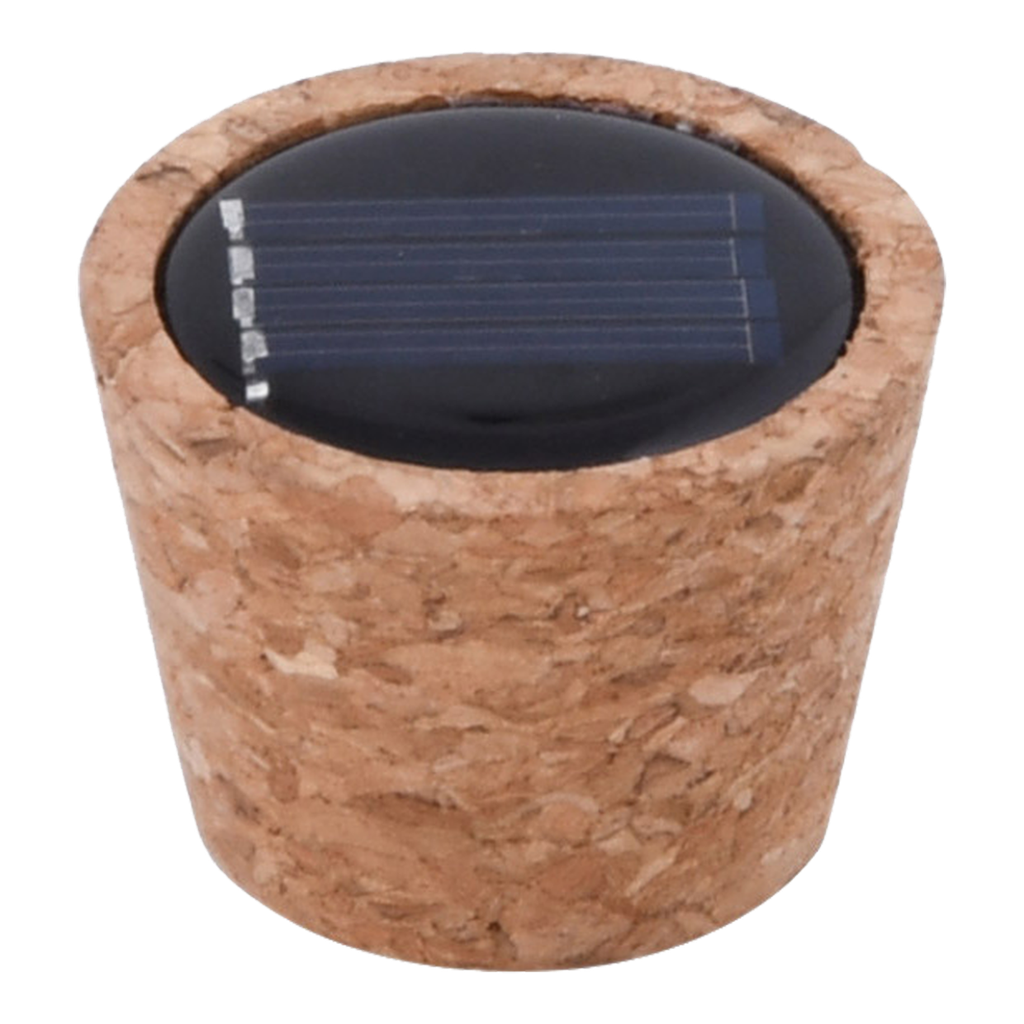Bouchon lampe solaire liège