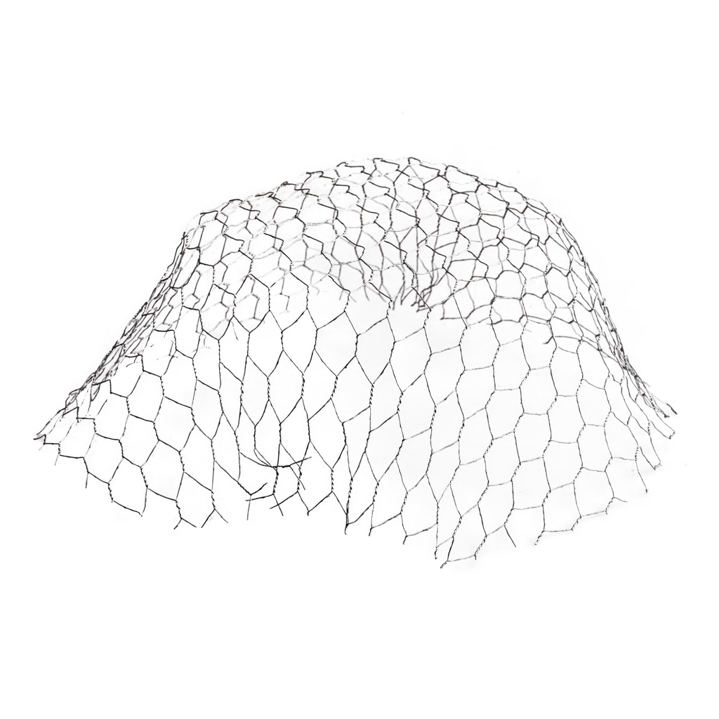 Protège-légumes zing.grillage hexagonal M 19mm fil 0,8mm